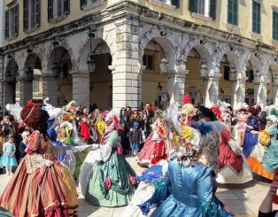 Карнавалът в Корфу