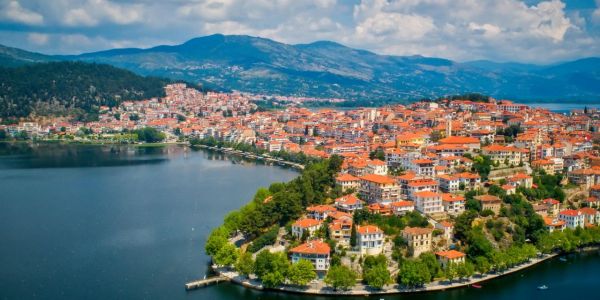 Кастория-остров Свети Ахил-Лутраки