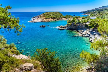 Остров Тасос – Керамоти – Кавала и плажът Амолофи