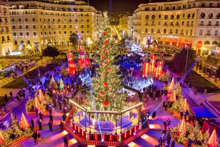 Уикенд в Солун + ПРЕДКОЛЕДНИ базари и мол Mall Mediterranean Cosmos